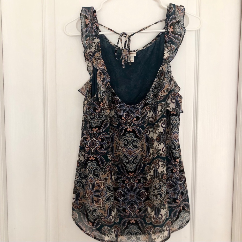Patterned Tank Top - Picture 2 of 3
